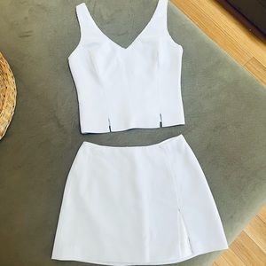 Lavender vintage Bebe 2 piece set